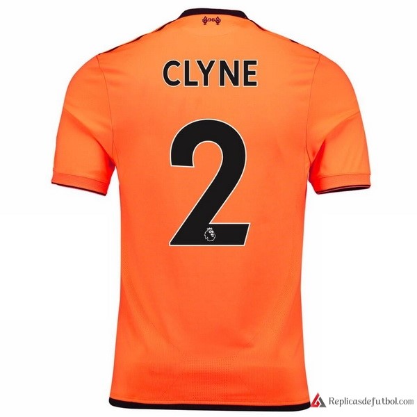 Camiseta Liverpool Tercera equipación Clyne 2017-2018